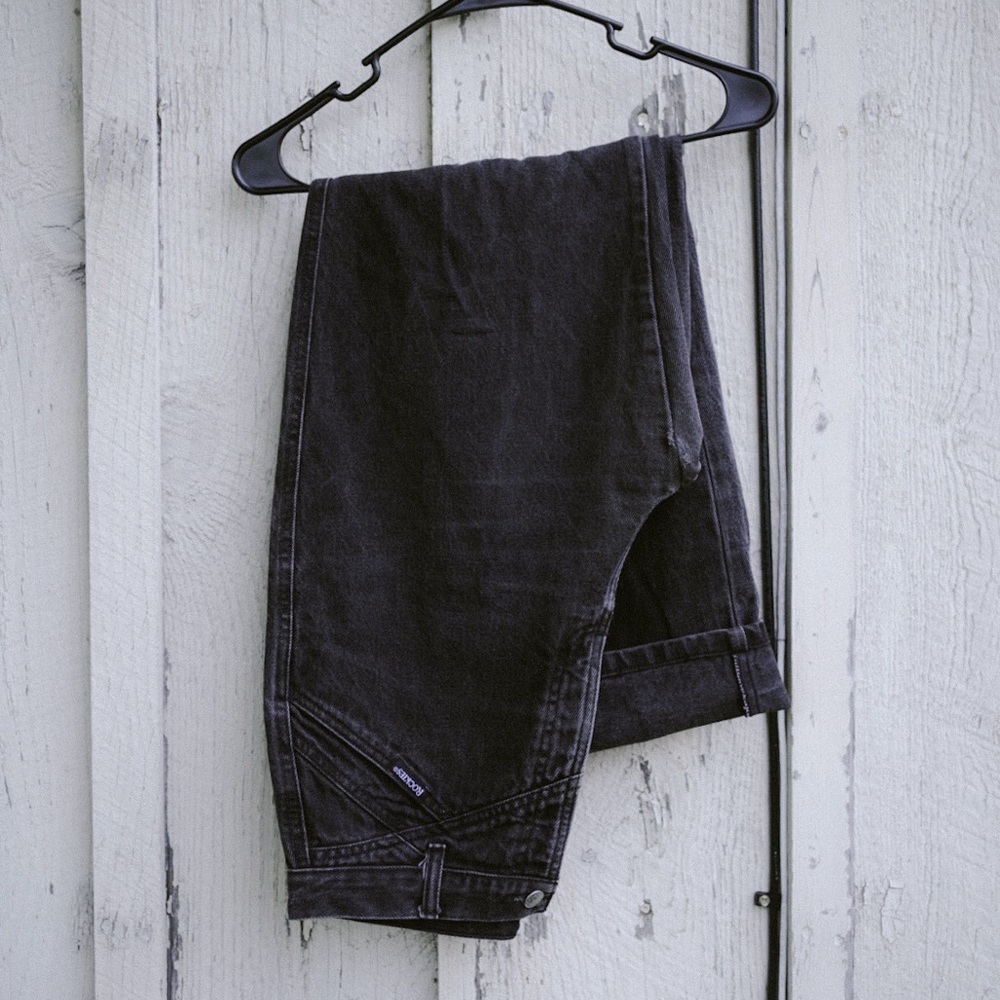 Rockies Black Wide Leg Jeans
